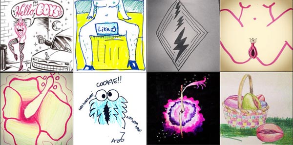 Vaginas as Drawn By Gay Men